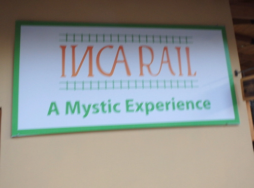 Inca Rail.